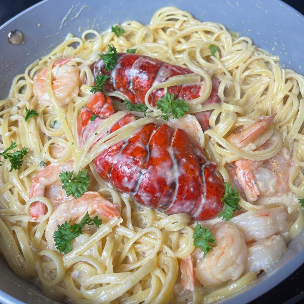 Alfredo pasta Teefah's Kitchen